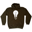 Light Bulb White - Funny Hoodies Hoodie