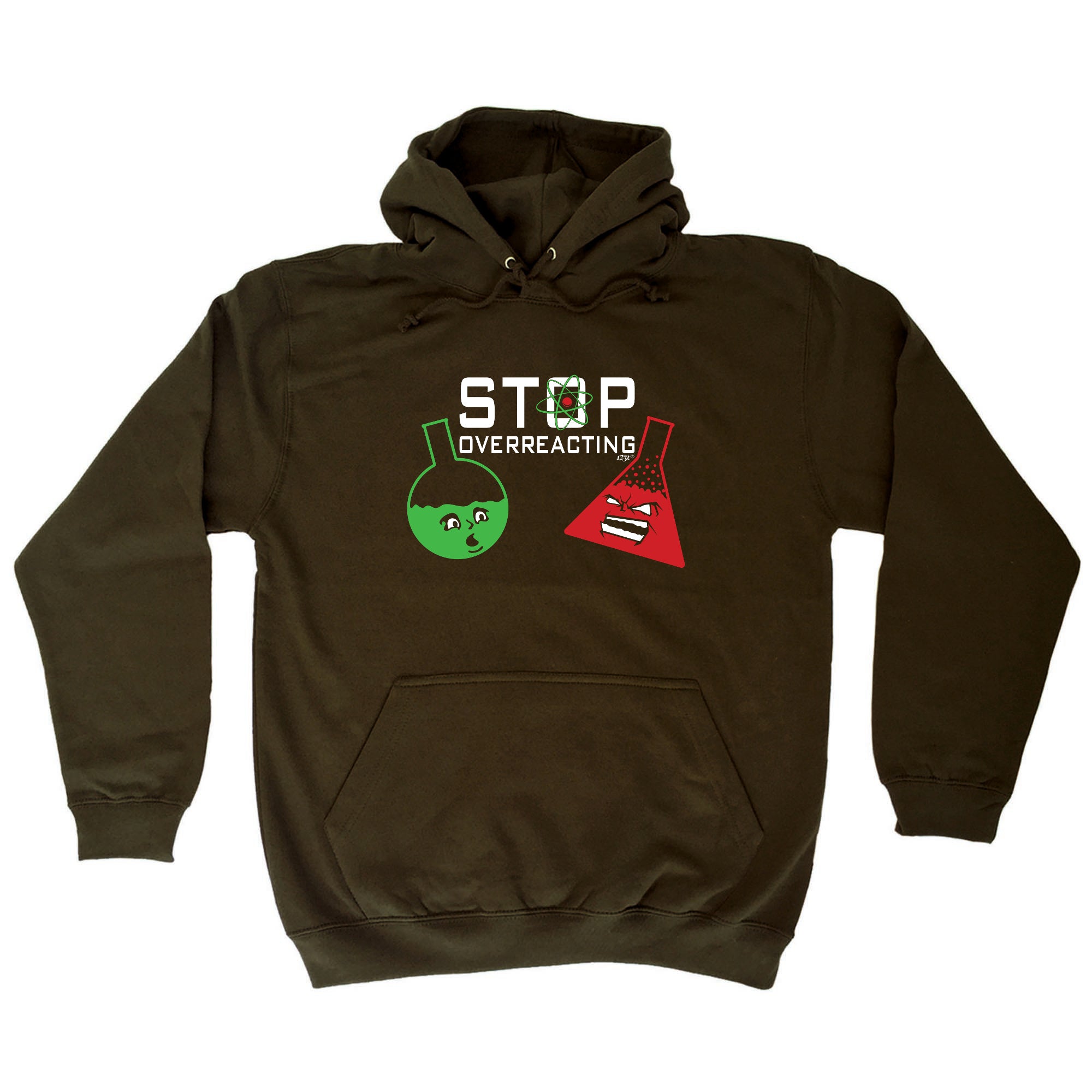 Stop Overreacting - Funny Hoodies Hoodie