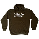 All In Poker Cards Gambling - Funny Hoodies Hoodie