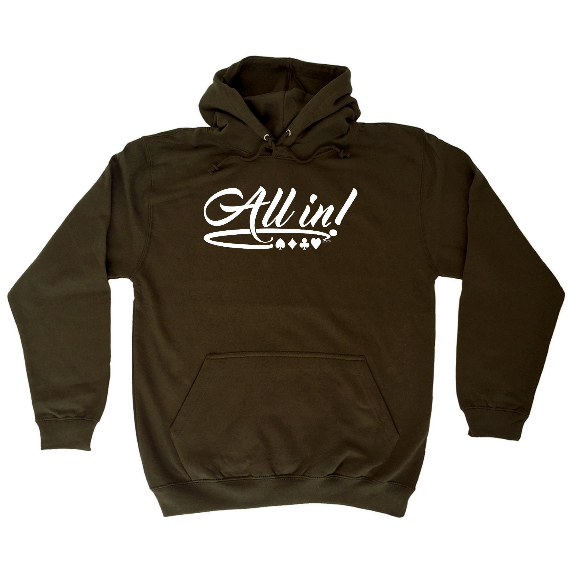 All In Poker Cards Gambling - Funny Hoodies Hoodie
