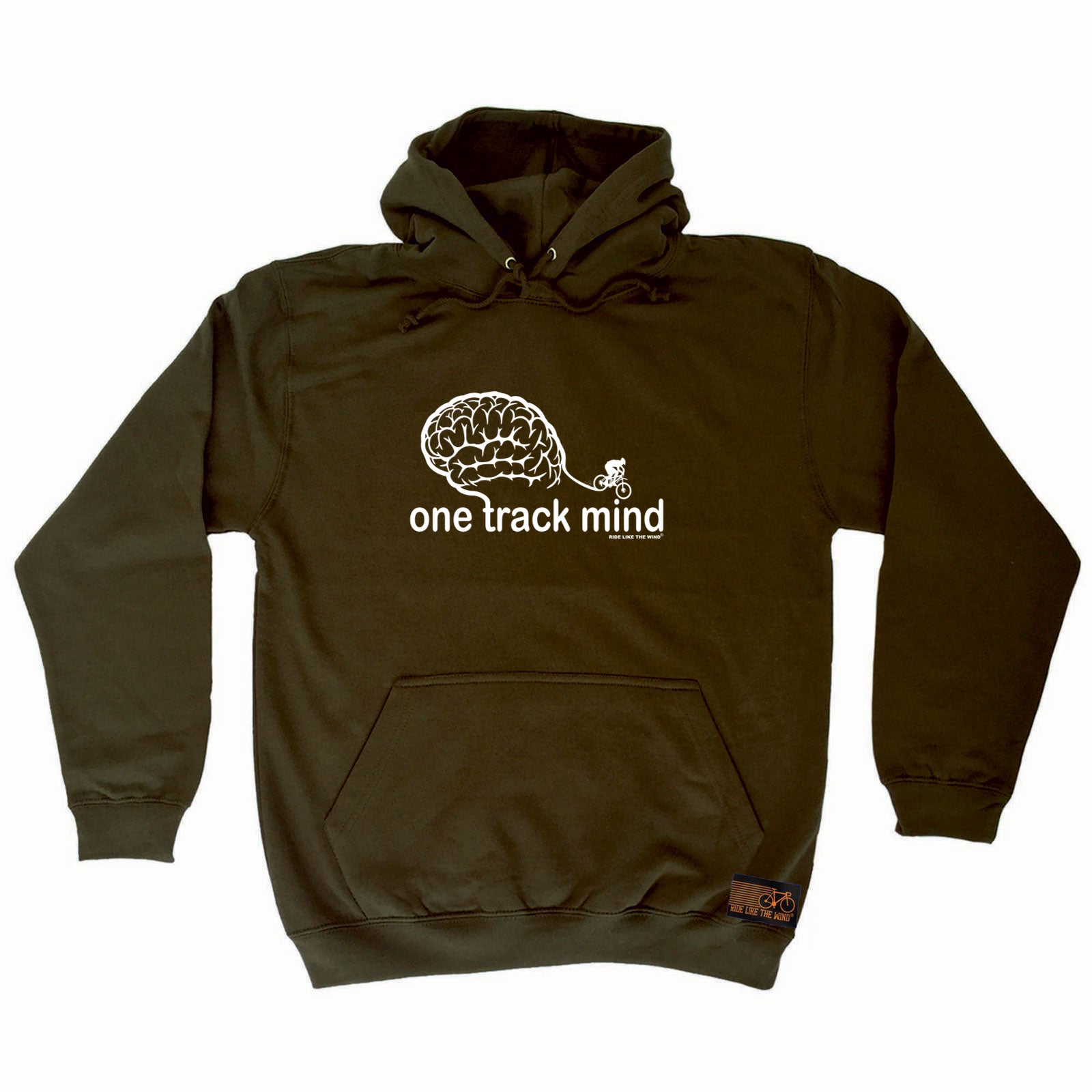 Rltw One Track Mind Bike - Funny Hoodies Hoodie