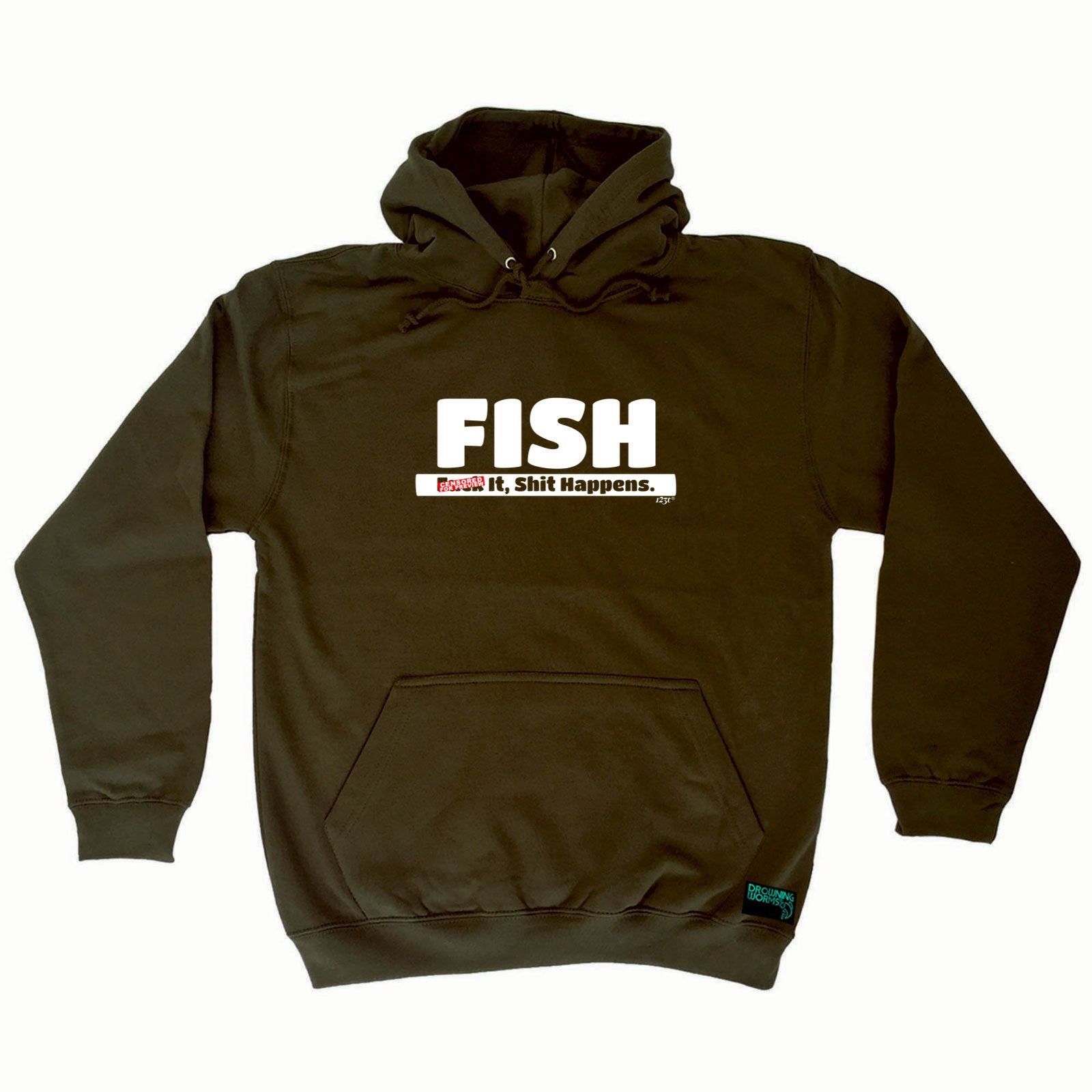 Fish F  K It S  T Happens - Funny Hoodies Hoodie
