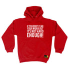 Swps Dont Fear Workout Not Hard Enough - Funny Hoodies Hoodie