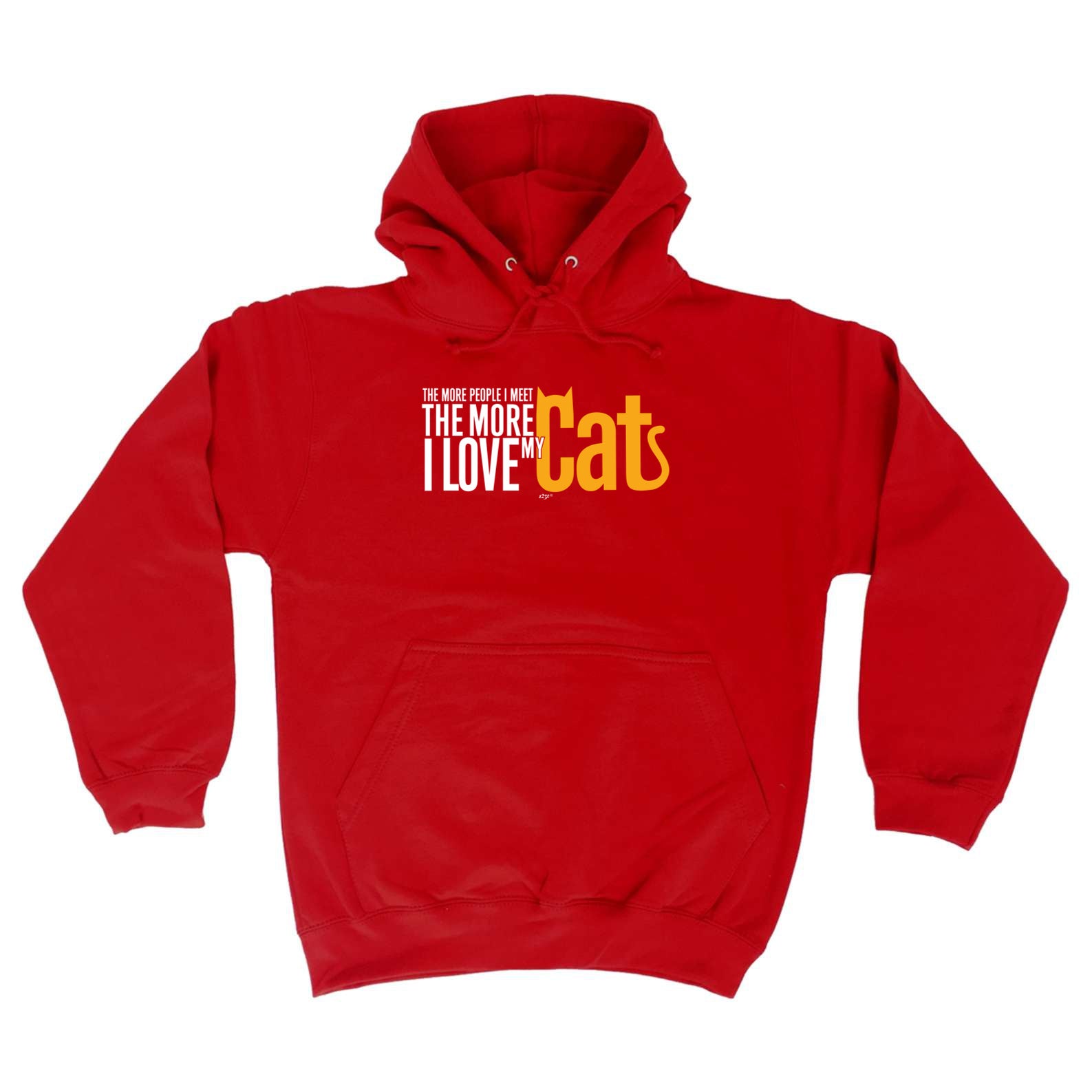 More Love My Cat - Funny Hoodies Hoodie
