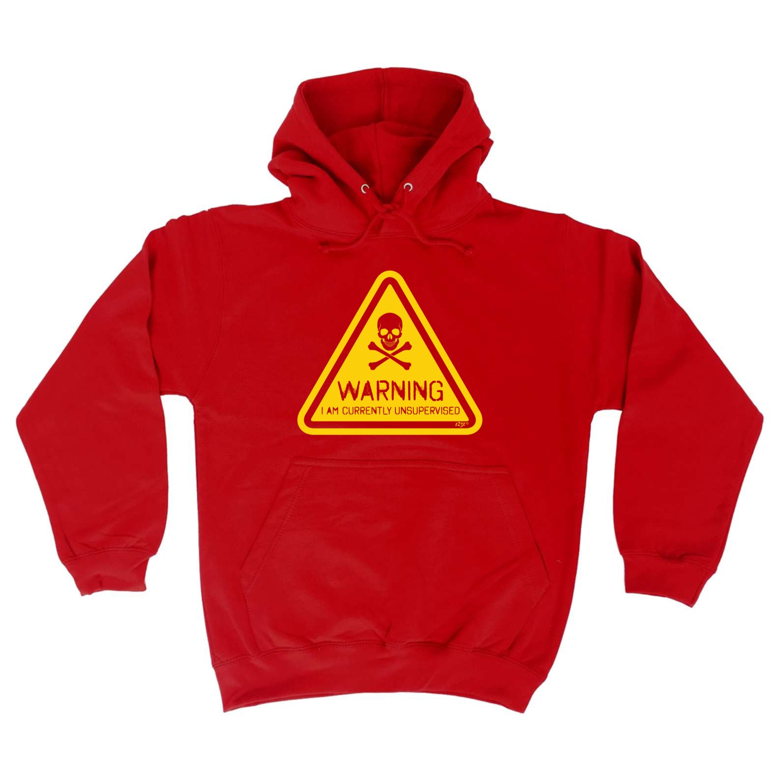 Warning Currently Unsupervised - Funny Hoodies Hoodie