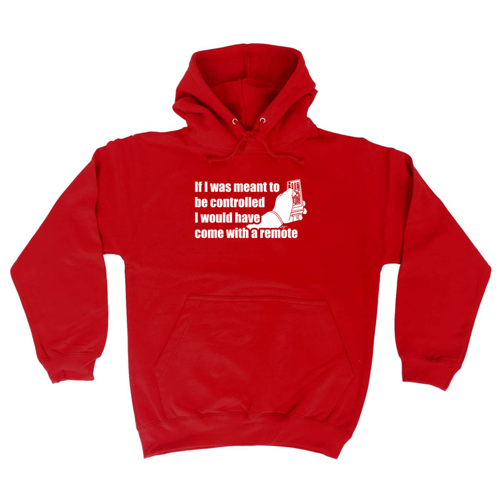 If Was Meant To Be Controlled Come With A Remote - Funny Hoodies Hoodie