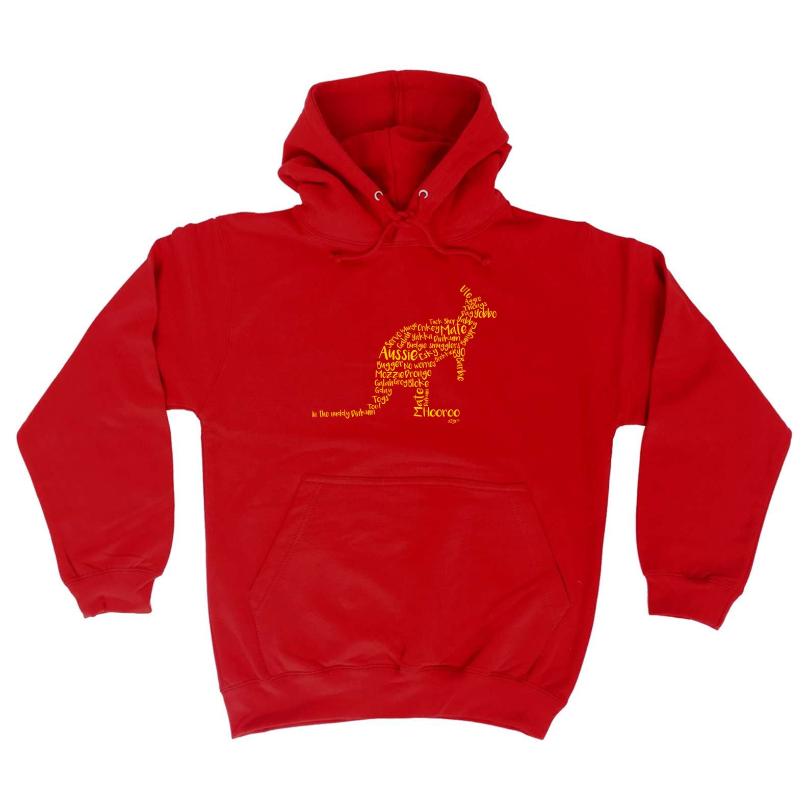Kangaroo Slang - Funny Hoodies Hoodie