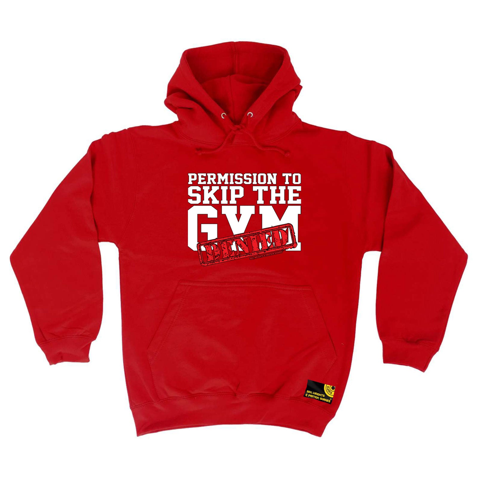 Swps Permission To Skip The Gym Denied - Funny Hoodies Hoodie