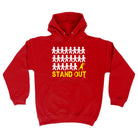 Stand Out Boxer - Funny Hoodies Hoodie