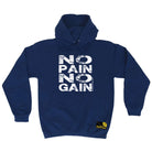 Swps No Pain No Gain - Funny Hoodies Hoodie