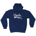 Uncle Since 2014 - Funny Hoodies Hoodie