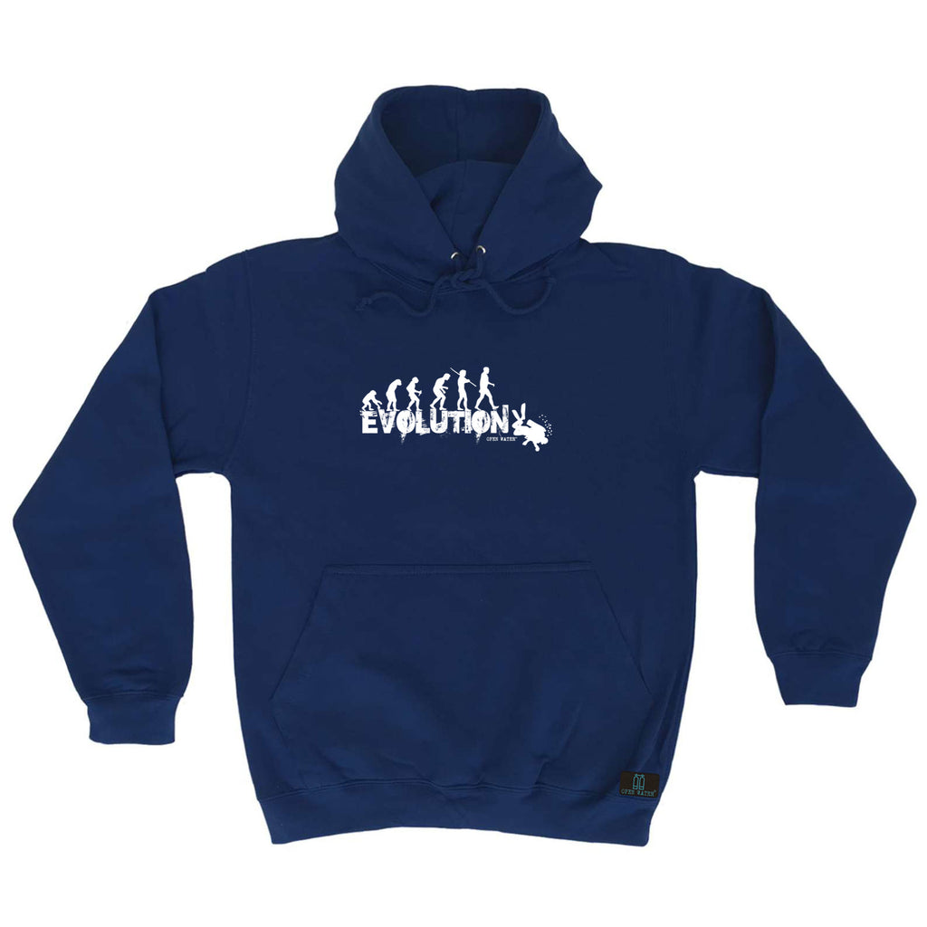 Ow Evolution Scuba Divers Diving - Funny Hoodies Hoodie