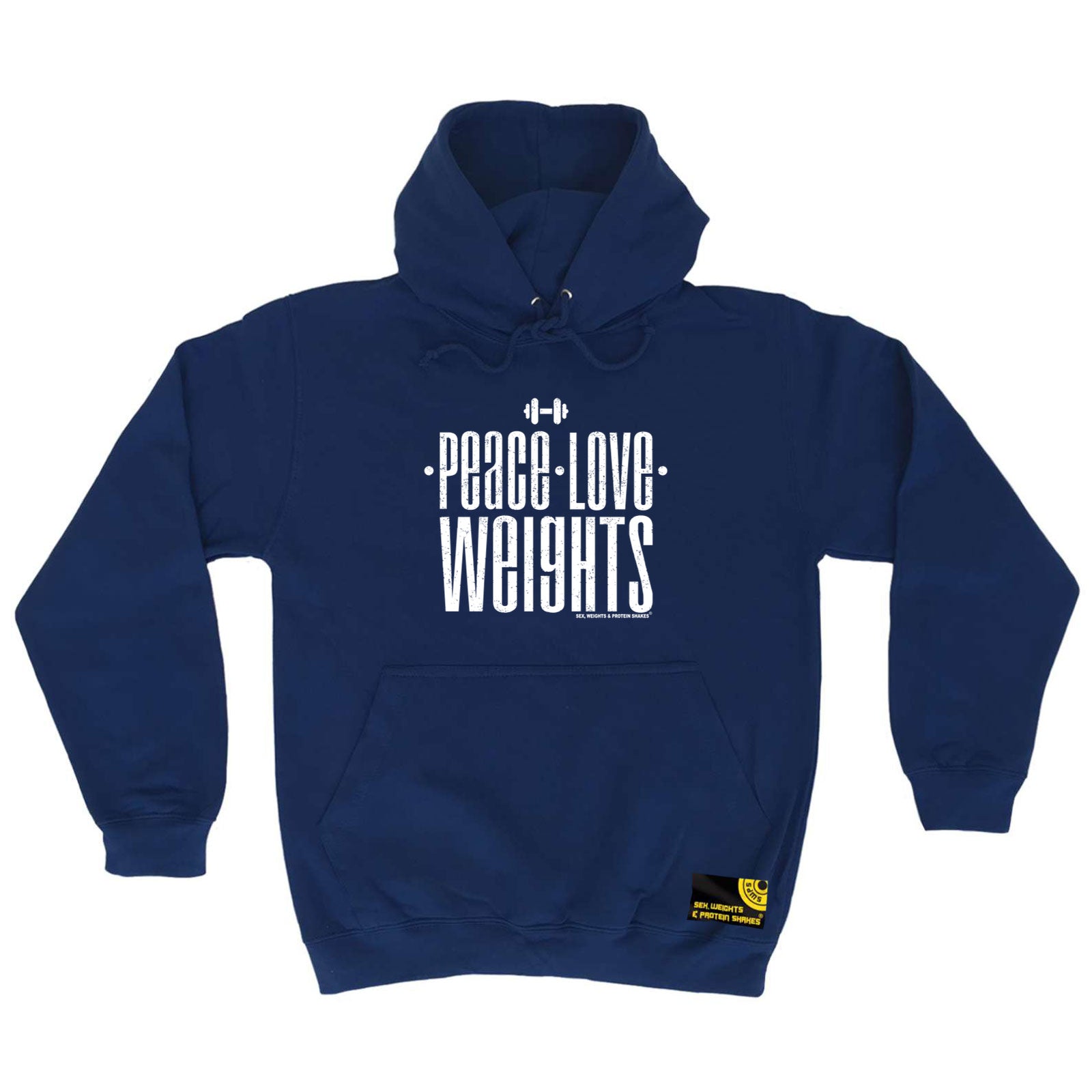 Swps Peace Love Weights - Funny Hoodies Hoodie