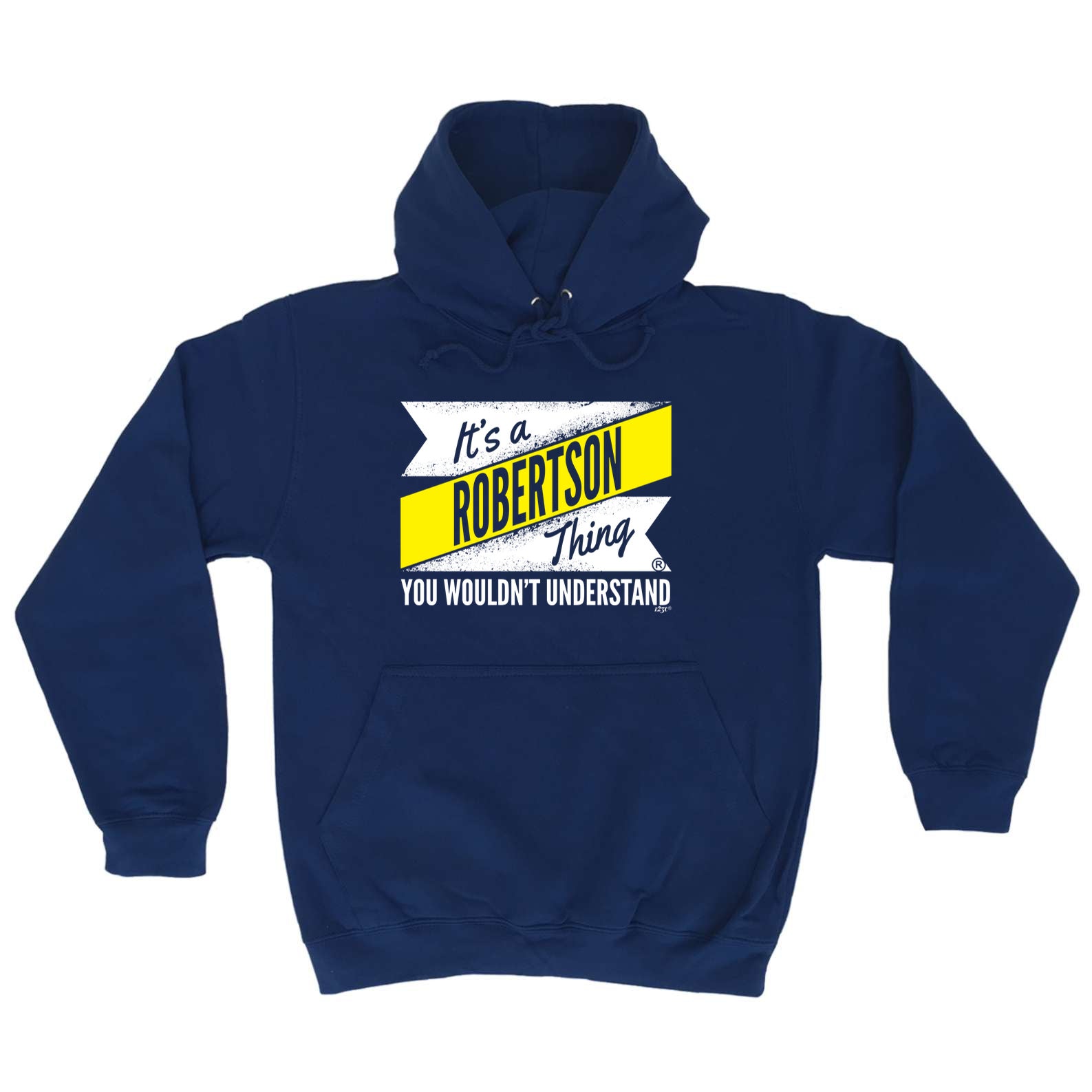 Robertson V2 Surname Thing - Funny Hoodies Hoodie