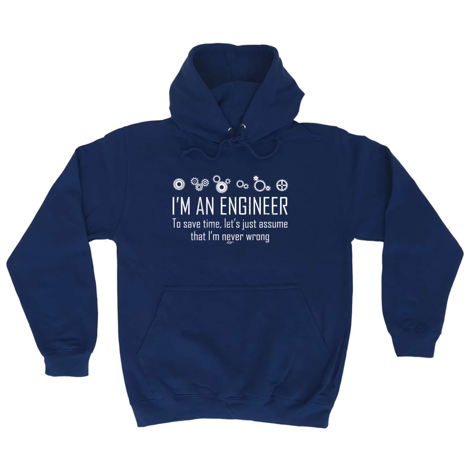 Im An Engineer To Save Time - Funny Hoodies Hoodie