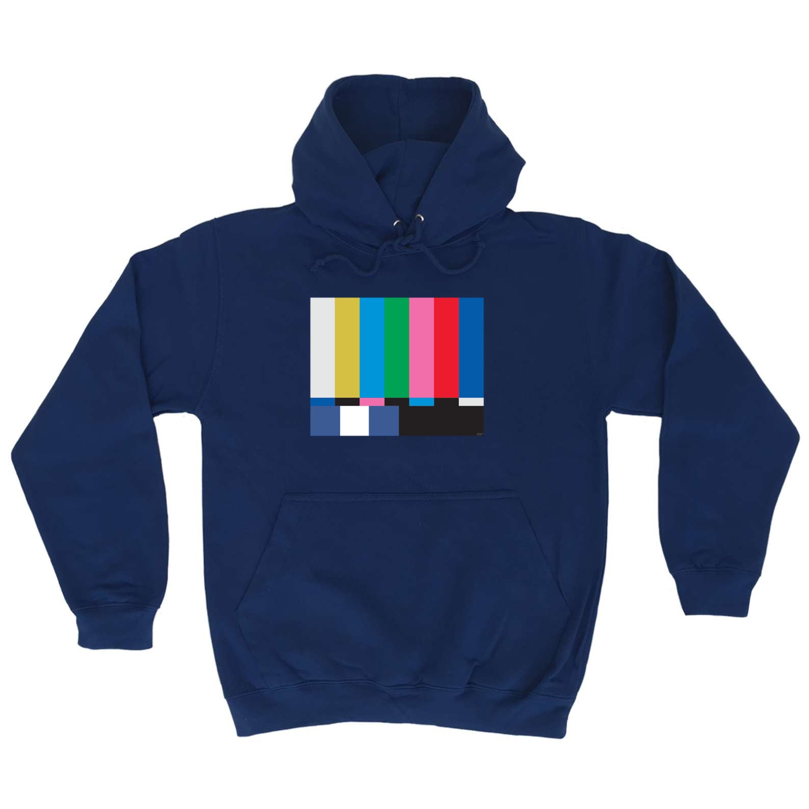 Tv Colour Test Screen - Funny Hoodies Hoodie