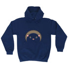 Hedgehog Ani Mates - Funny Hoodies Hoodie