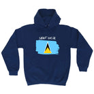 Saint Lucia - Funny Hoodies Hoodie
