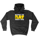 Born To Bat Cricket - Funny Hoodies Hoodie