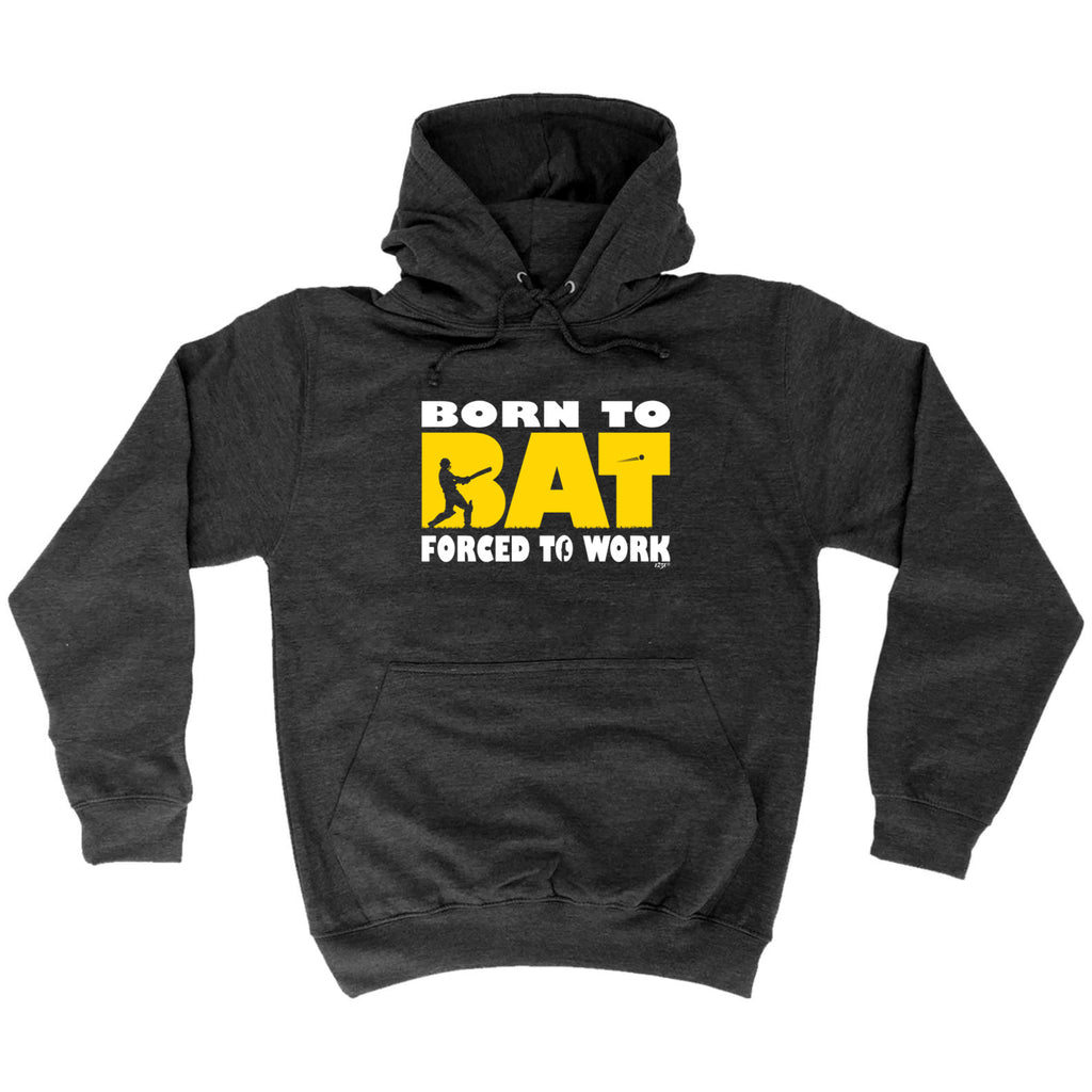 Born To Bat Cricket - Funny Hoodies Hoodie