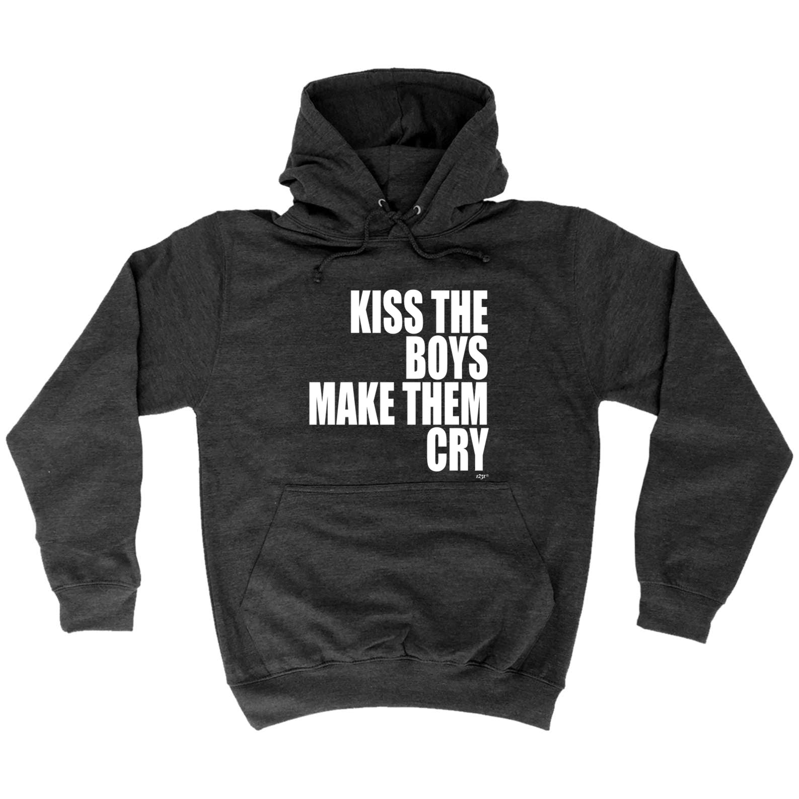 Kiss The Boys Make Them Cry - Funny Hoodies Hoodie