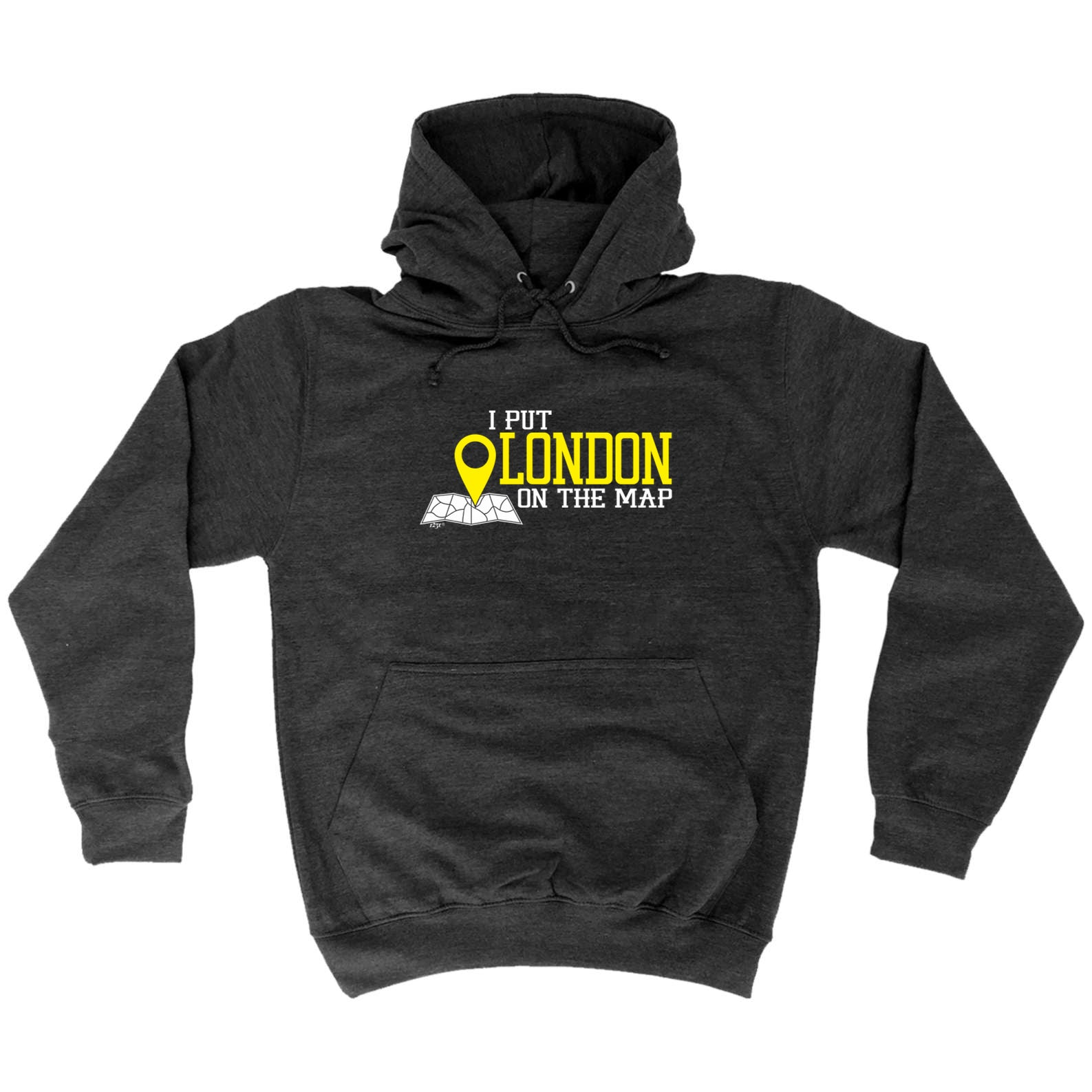 Put On The Map London - Funny Hoodies Hoodie