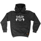 Rltw Grab Life With Both Hands - Funny Hoodies Hoodie