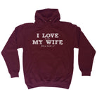 Love It When My Wife Lets Me Tractor On - Funny Hoodies Hoodie
