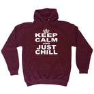 Keep Calm And Just Chill - Funny Hoodies Hoodie
