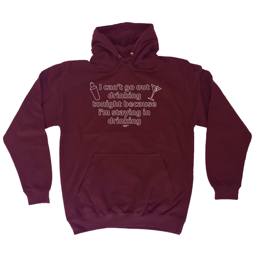 I Cant Go Out Drinking - Funny Hoodies Hoodie