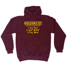 Intelligence Test - Funny Hoodies Hoodie
