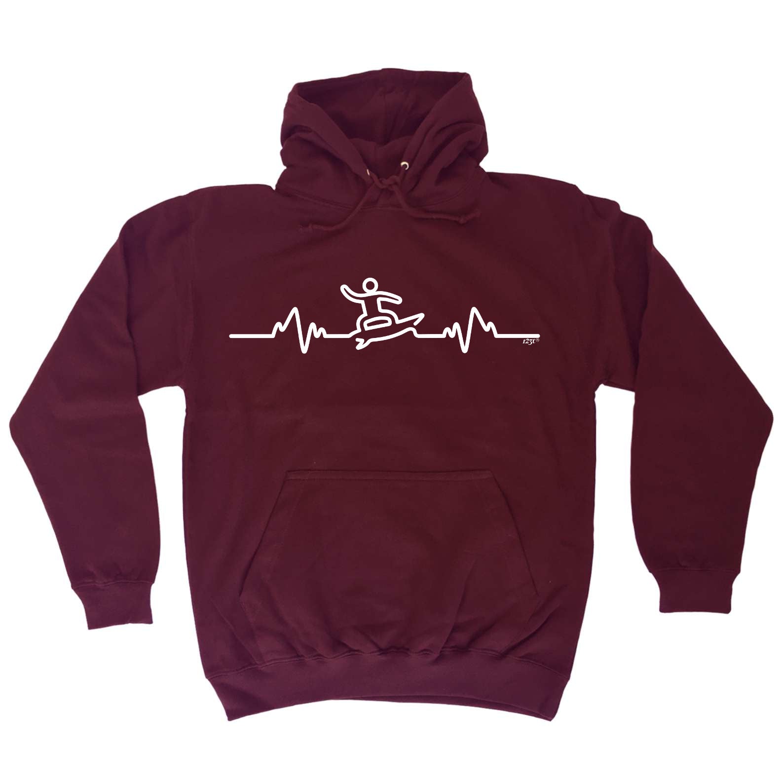 Surf Pulse - Funny Hoodies Hoodie