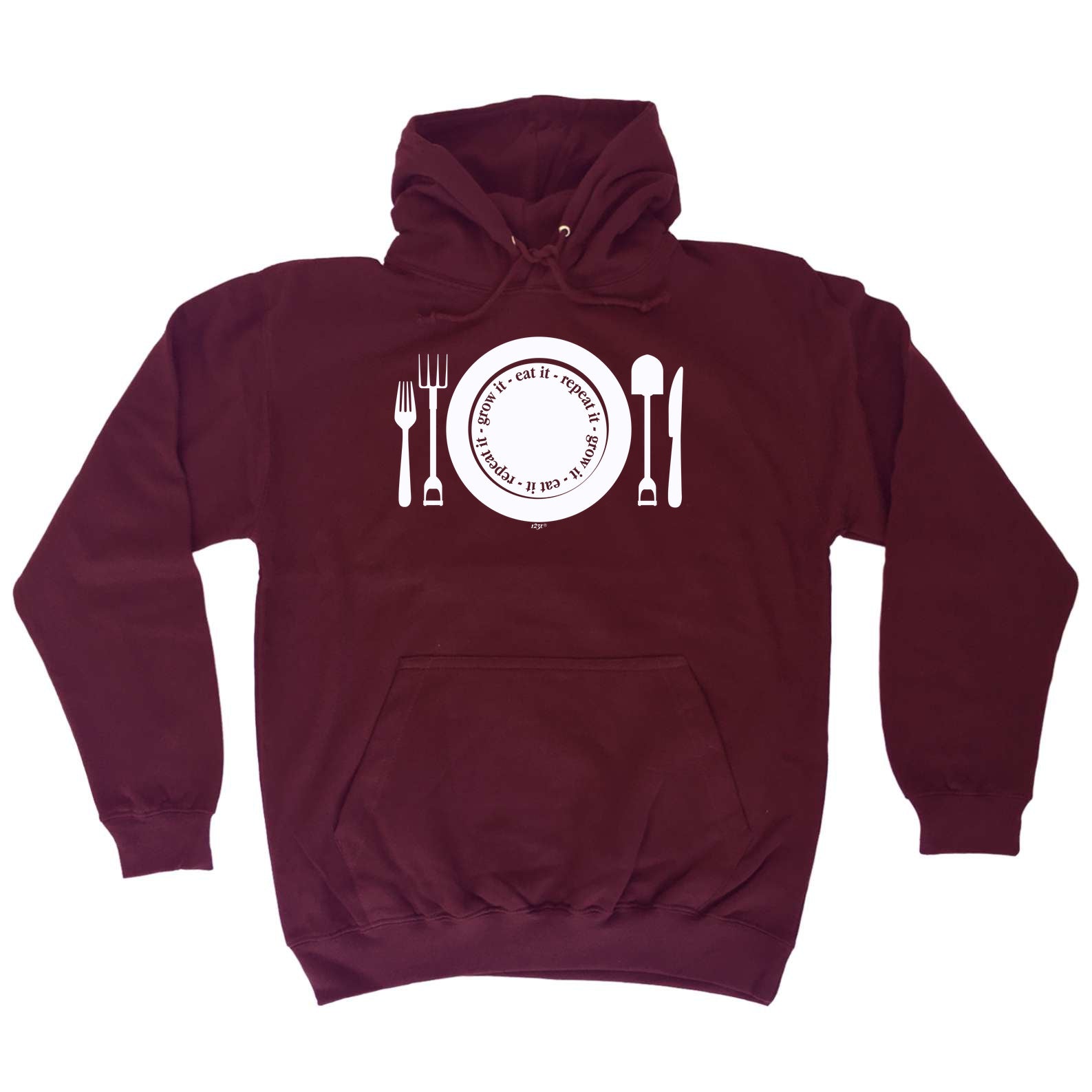 Grow It Eat It Repeat - Funny Hoodies Hoodie