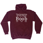The Invention Of The Word B  B - Funny Hoodies Hoodie