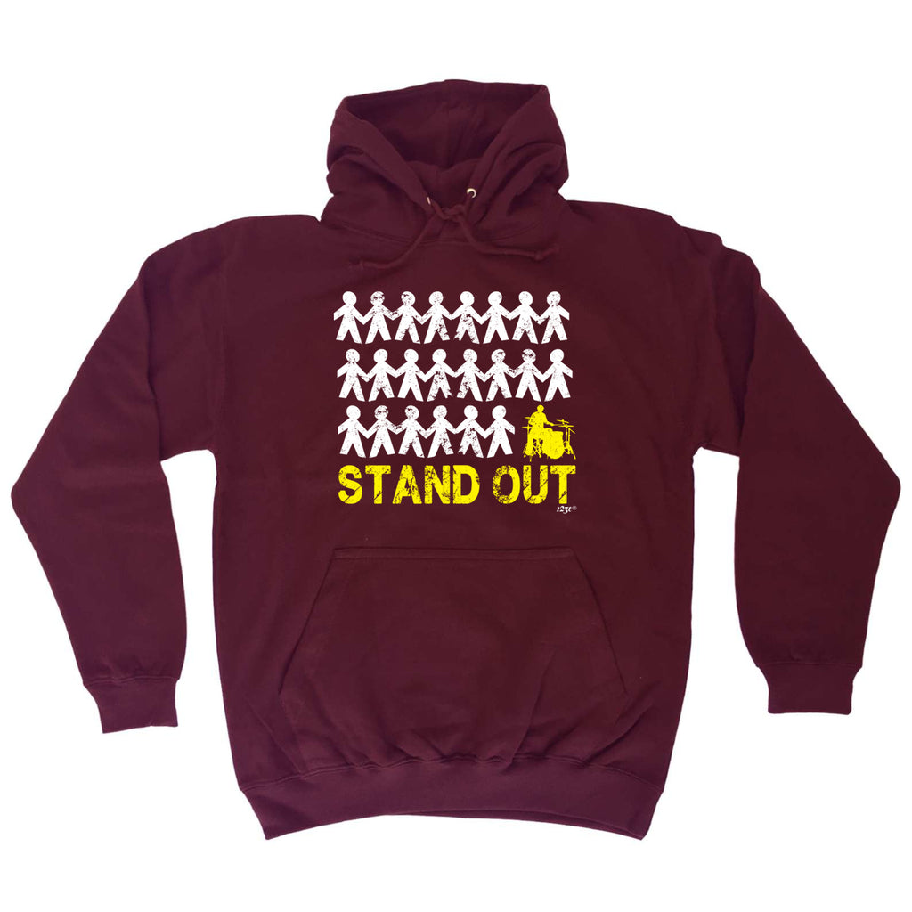 Stand Out Drummer - Funny Hoodies Hoodie