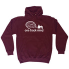 One Track Mind Tractor - Funny Hoodies Hoodie