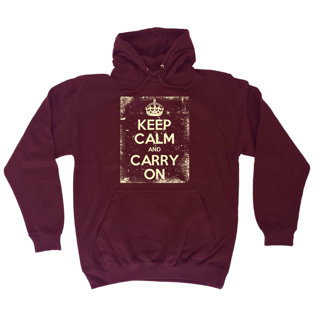 Keep Calm And Carry On Frame - Funny Hoodies Hoodie