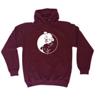 Yin Yang Dog - Funny Hoodies Hoodie