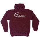 Groom Text Married - Funny Hoodies Hoodie