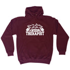 Youre Looking At An Awesome Therapist - Funny Hoodies Hoodie