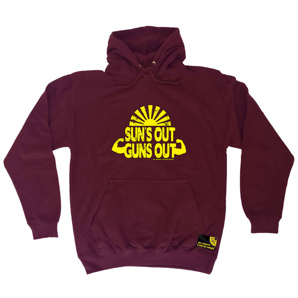 Swps Suns Out Guns Out - Funny Hoodies Hoodie