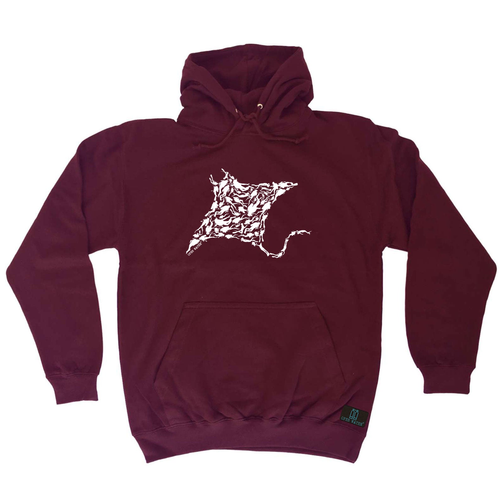 Ow Manta Ray - Funny Hoodies Hoodie