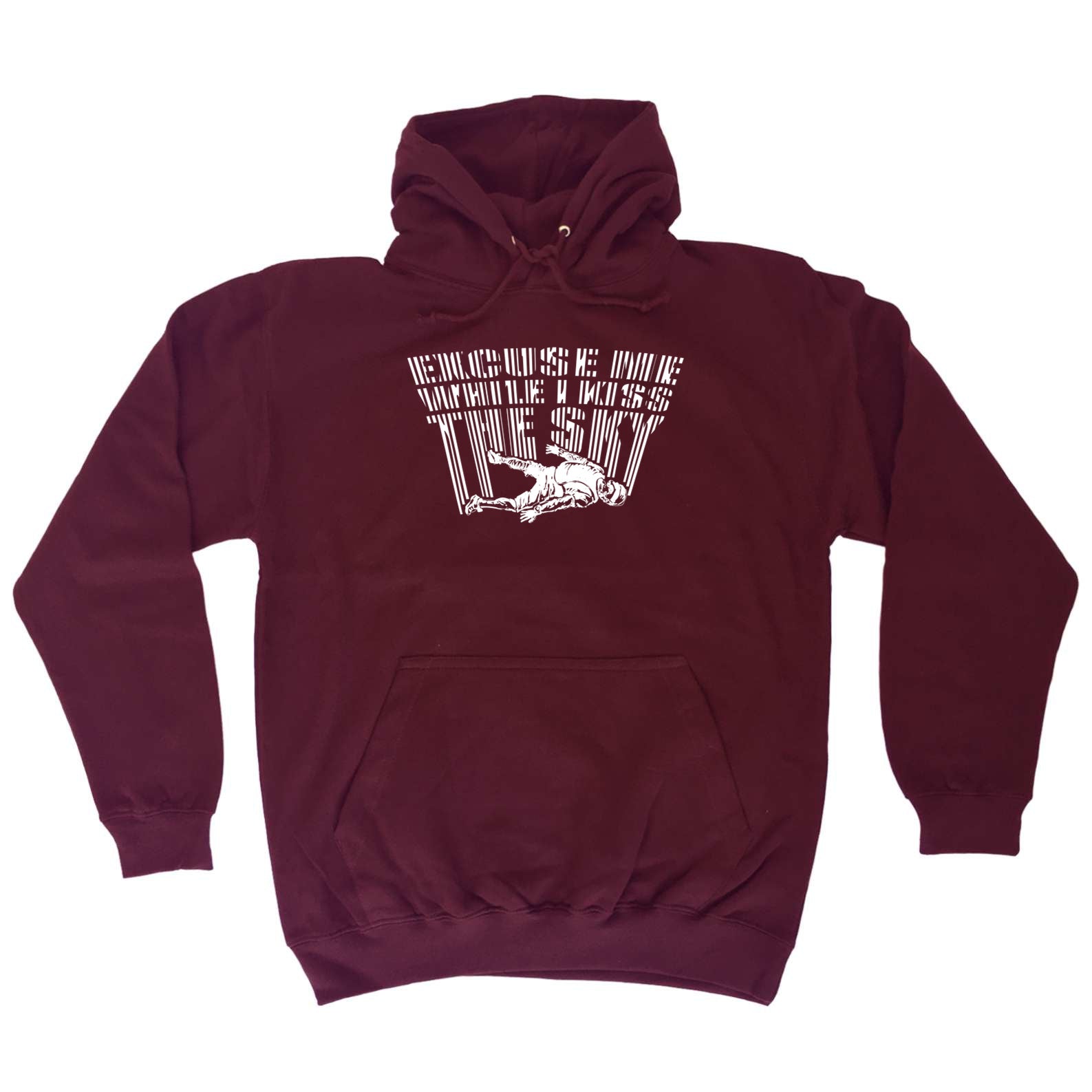 Skydive Excuse Me While Kiss The Sky - Funny Hoodies Hoodie