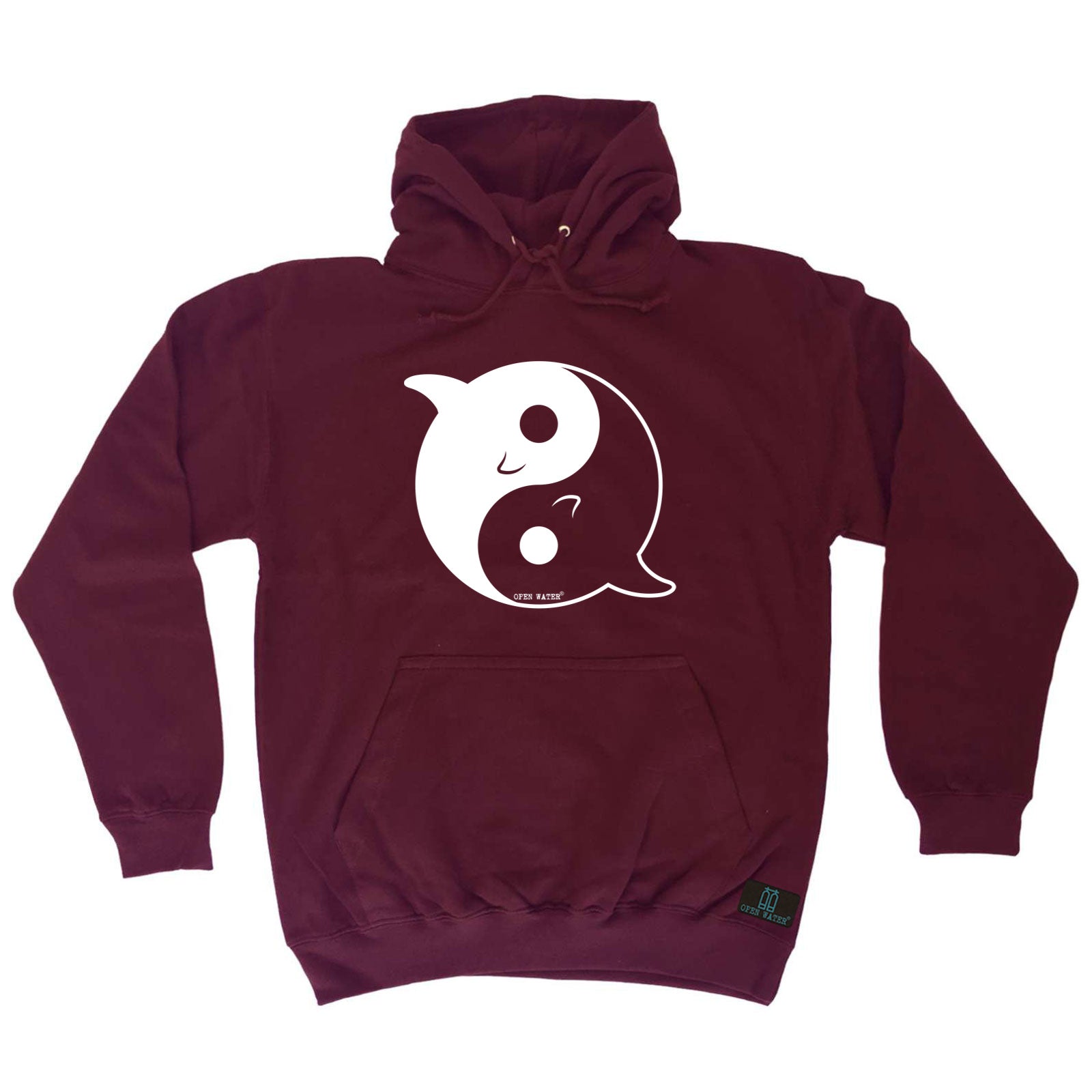 Ow Dolphin Yin Yang - Funny Hoodies Hoodie