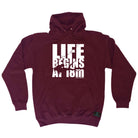 Ow Life Begins At 18M - Funny Hoodies Hoodie