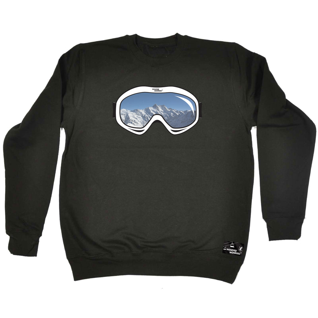 Pm Ski Goggles - Funny Sweatshirt