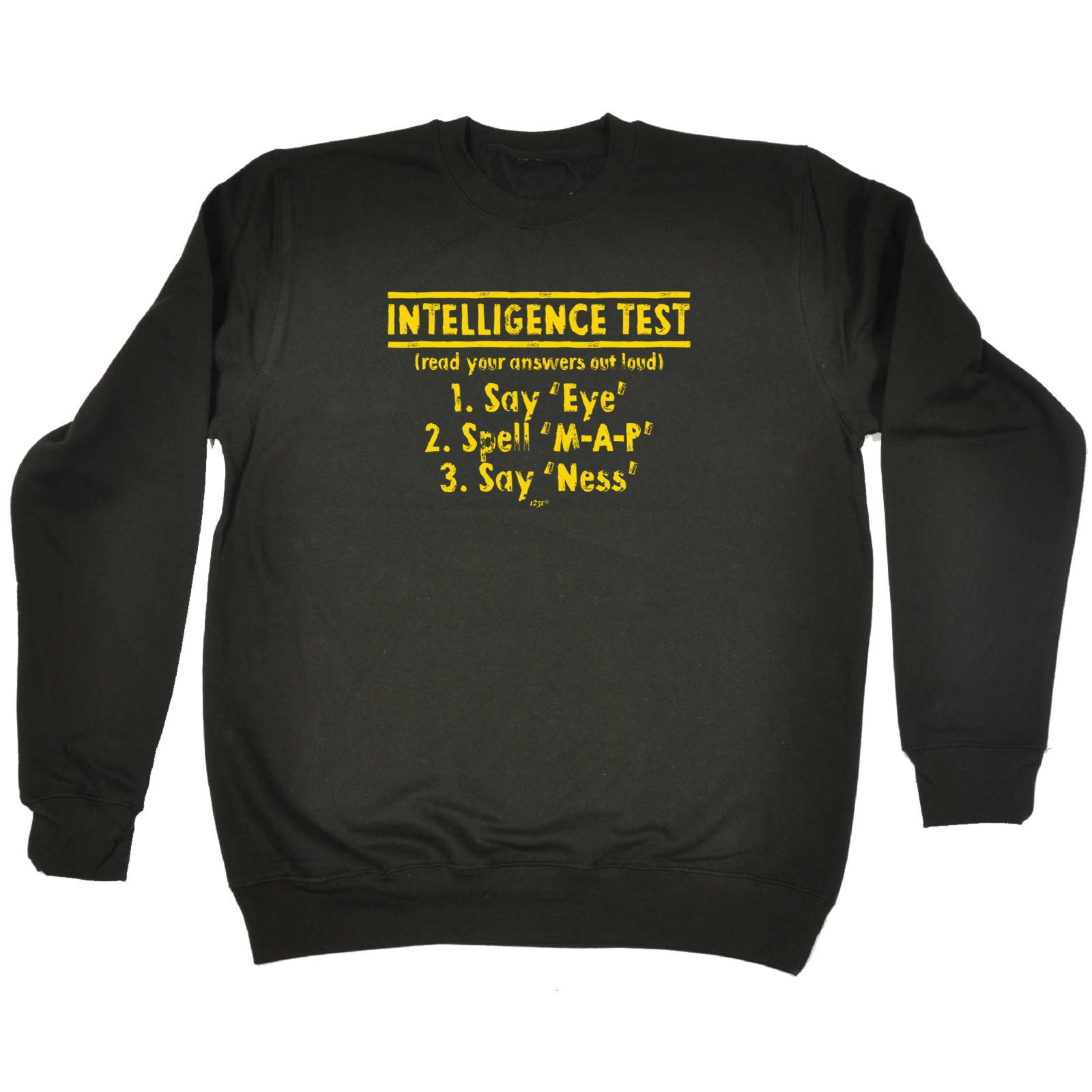 Intelligence Test - Funny Sweatshirt