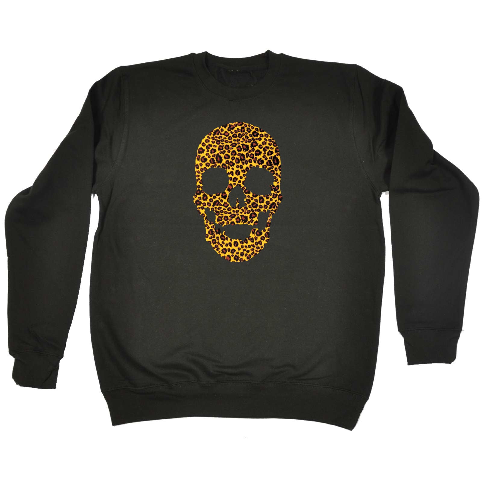 Leopard Skull - Funny Sweatshirt