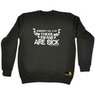 Swps Somebody Call Vet Swans - Funny Sweatshirt