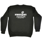 Introverts Unite Occasionally - Funny Sweatshirt